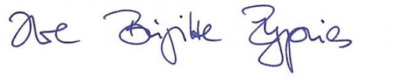 Signature Brigitte Zypries